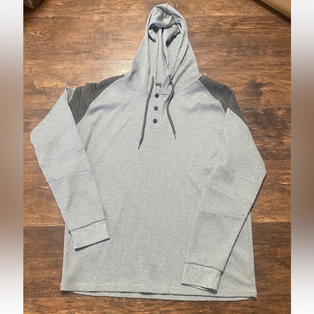 V.A.L.A. (Various Artist Los Angeles) New York Mens Large Gray Pull Over Hoodie